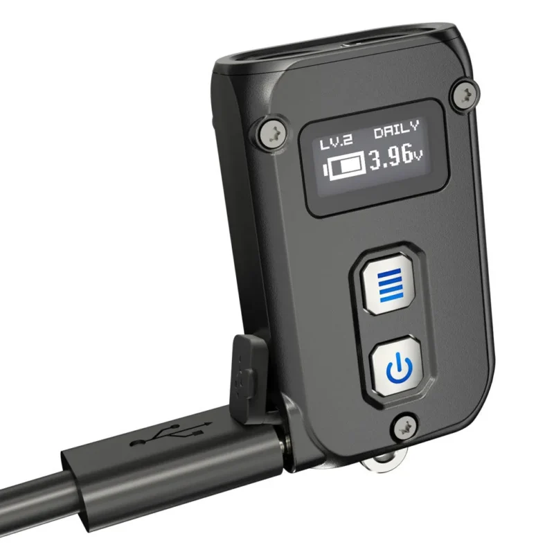 Torcia Portachiavi Ricaricabile 500 Lumens e 89 metri Nitecore - Mod. TINI2