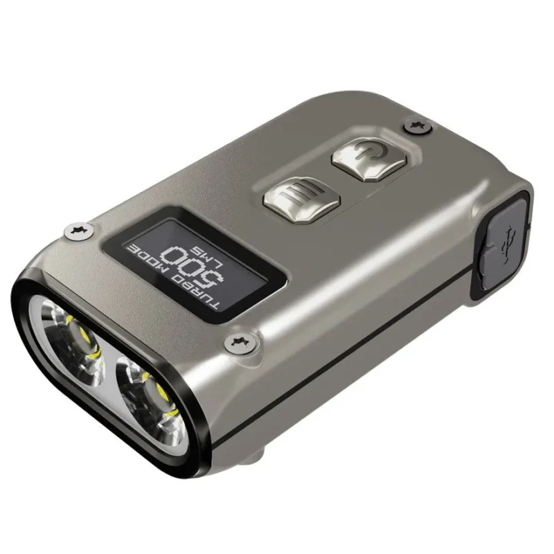 Torcia Portachiavi Ricaricabile 500 Lumens Nitecore - Mod. TINI2 TI